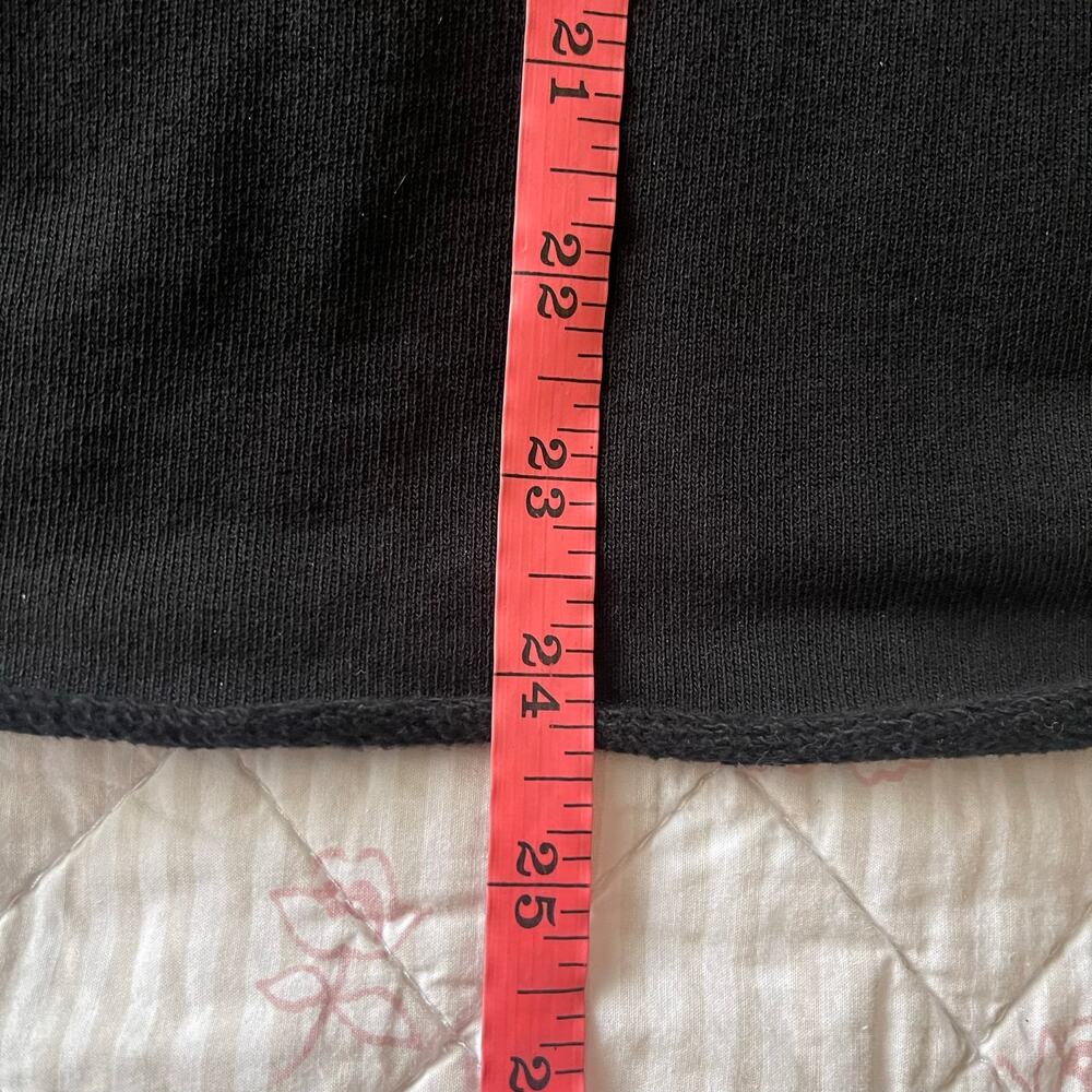 Frank & Eileen Patrick Popover Henley Black Triple Terry Large Quiet Luxury - Picture 11 of 13